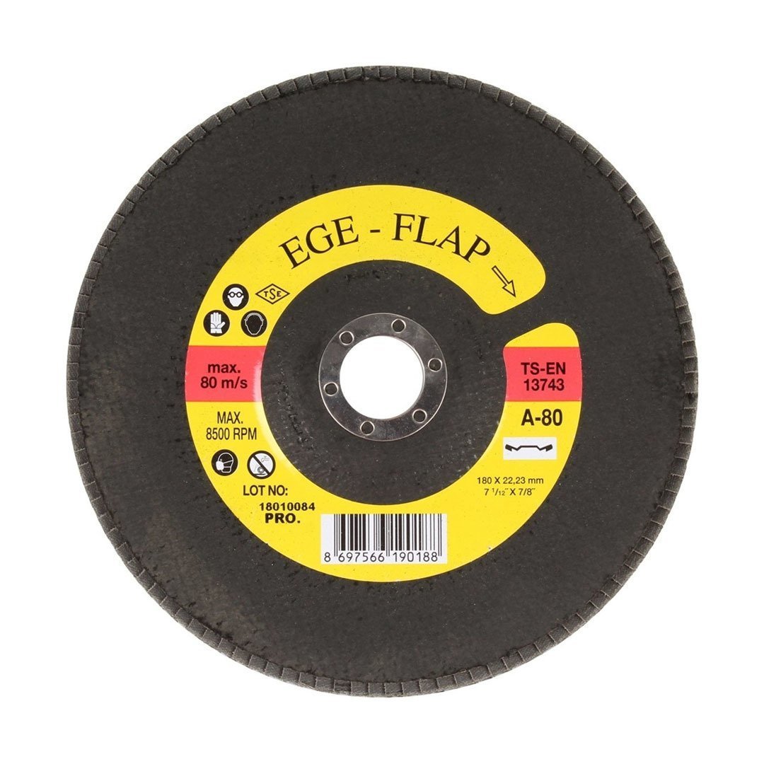 Flap Zımpara Ege Flap 80 Kum 180 x 22 mm