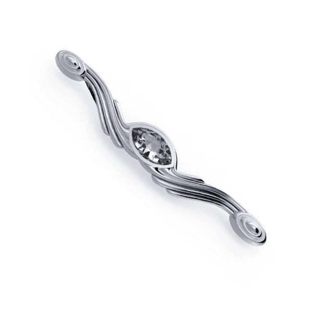 Umut 275 Taşlı Mobilya Kulp Krom