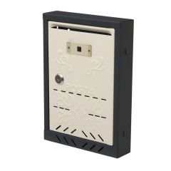 Akşan Posta Kutusu Siyah Krem