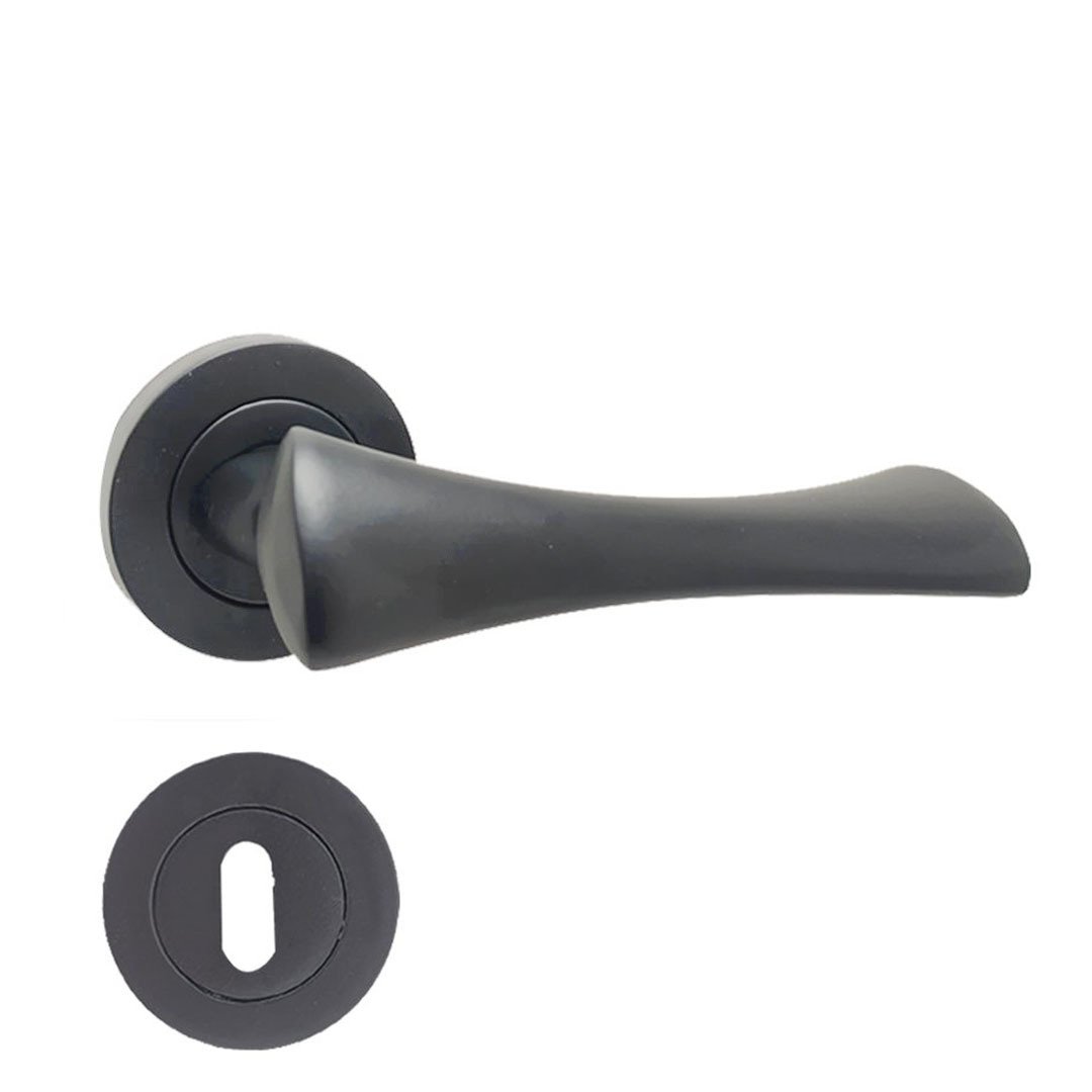 Nobel Pladium Matsiyah Rozetli Kapı Kolu Oda Kapısı