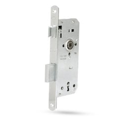 Kale Kilit Oval Oda Kapı Kilidi - 151R-40 mm / Nikel