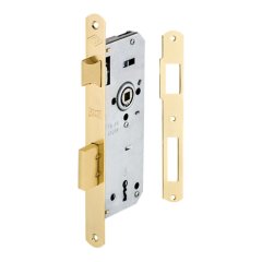 Kale Kilit Oval Wc Kapı Kilidi - 169R-40 mm / Nikel