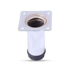 Çağrı Metal Ekonomik Mobilya Ayak Çap:32 Krom - 5 cm