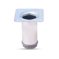 Çağrı Metal Ekonomik Mobilya Ayak Çap:32 Krom - 5 cm
