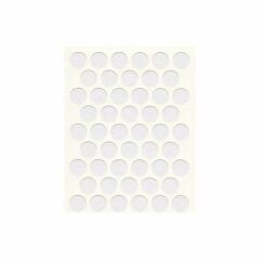 Fixcaps Yapışkanlı Vida Tapası Mat Beyaz