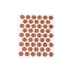 Fixcaps Yapışkanlı Vida Tapası Mat Kristal