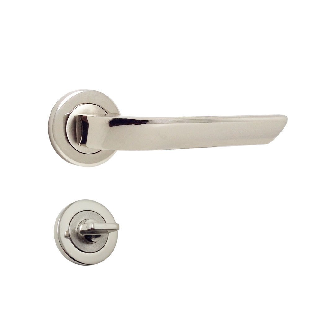 Nobel Massimo Nikel Saten Rozetli Kapı Kolu Wc Kapısı