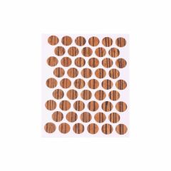 Fixcaps Yapışkanlı Vida Tapası Mat İtalyan Ceviz