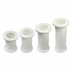 Mc Letto Plastik Mobilya Ayak 15 cm Beyaz