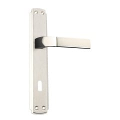 Hira Toygar Nikel Saten Aynalı Kapı Kolu Wc Kapısı