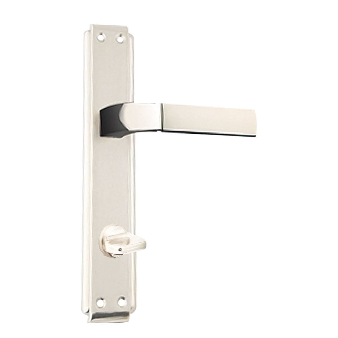 Hira Toygar Nikel Saten Aynalı Kapı Kolu Wc Kapısı