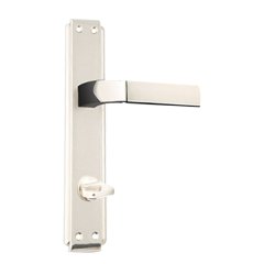 Hira Toygar Nikel Saten Aynalı Kapı Kolu Wc Kapısı