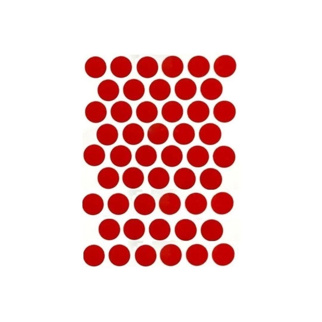 Fixcaps Yapışkanlı Vida Tapası Mat Kırmızı