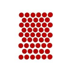 Fixcaps Yapışkanlı Vida Tapası Mat Kırmızı