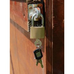 Gri Asma Kilit 38 mm