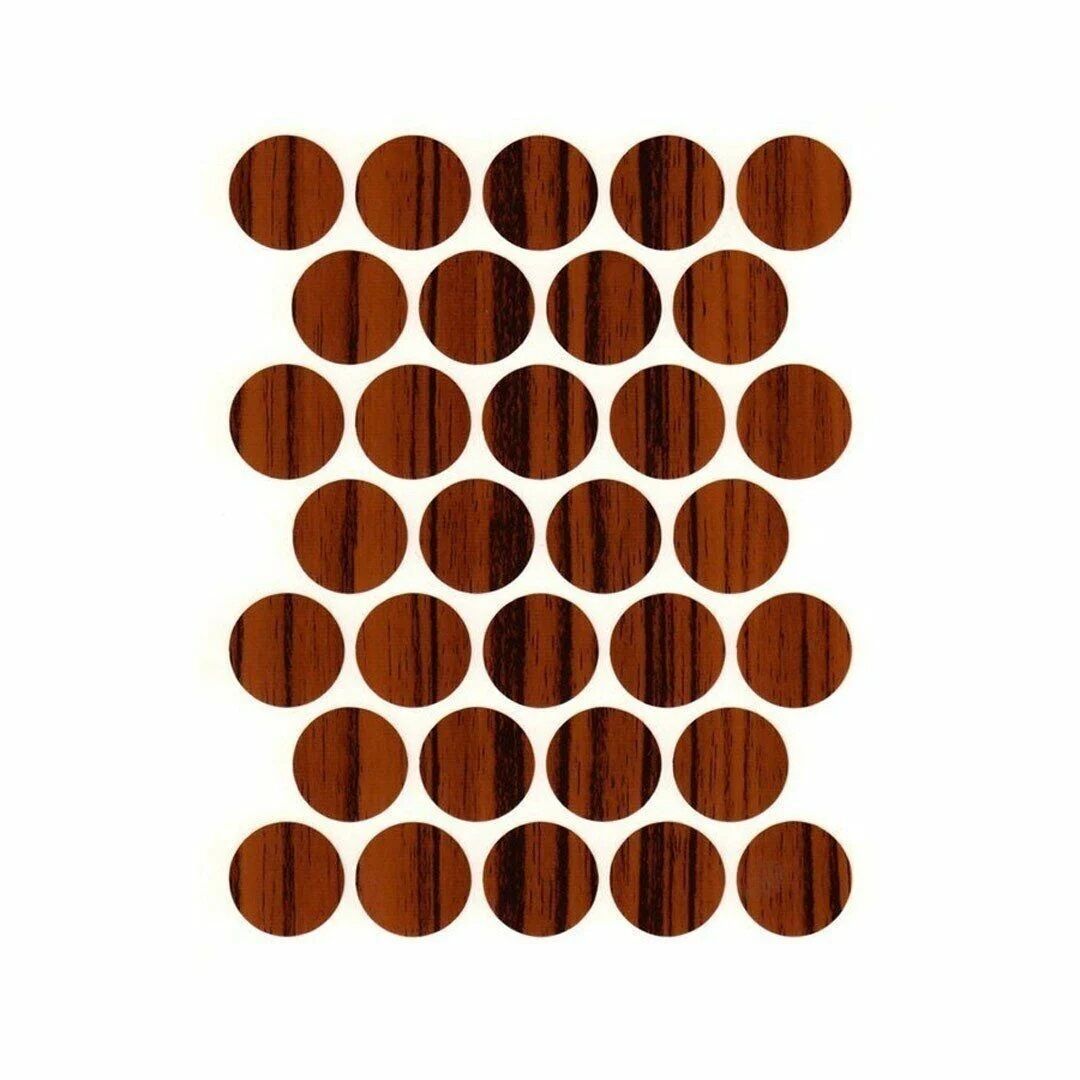 Fixcaps Yapışkanlı Vida Tapası Mat Abanoz