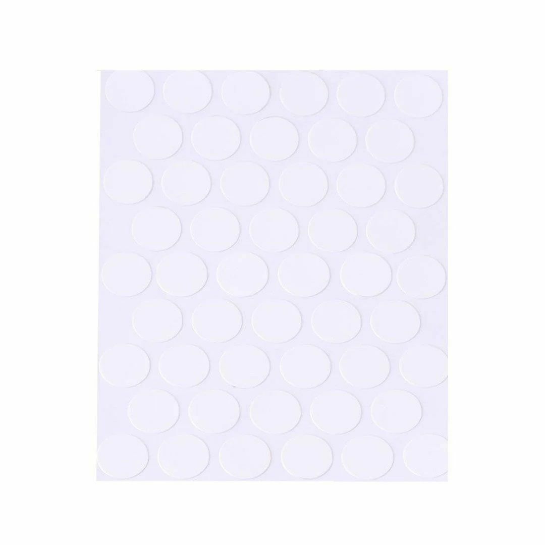 Fixcaps Yapışkanlı Vida Tapası Mat Çizgili Beyaz