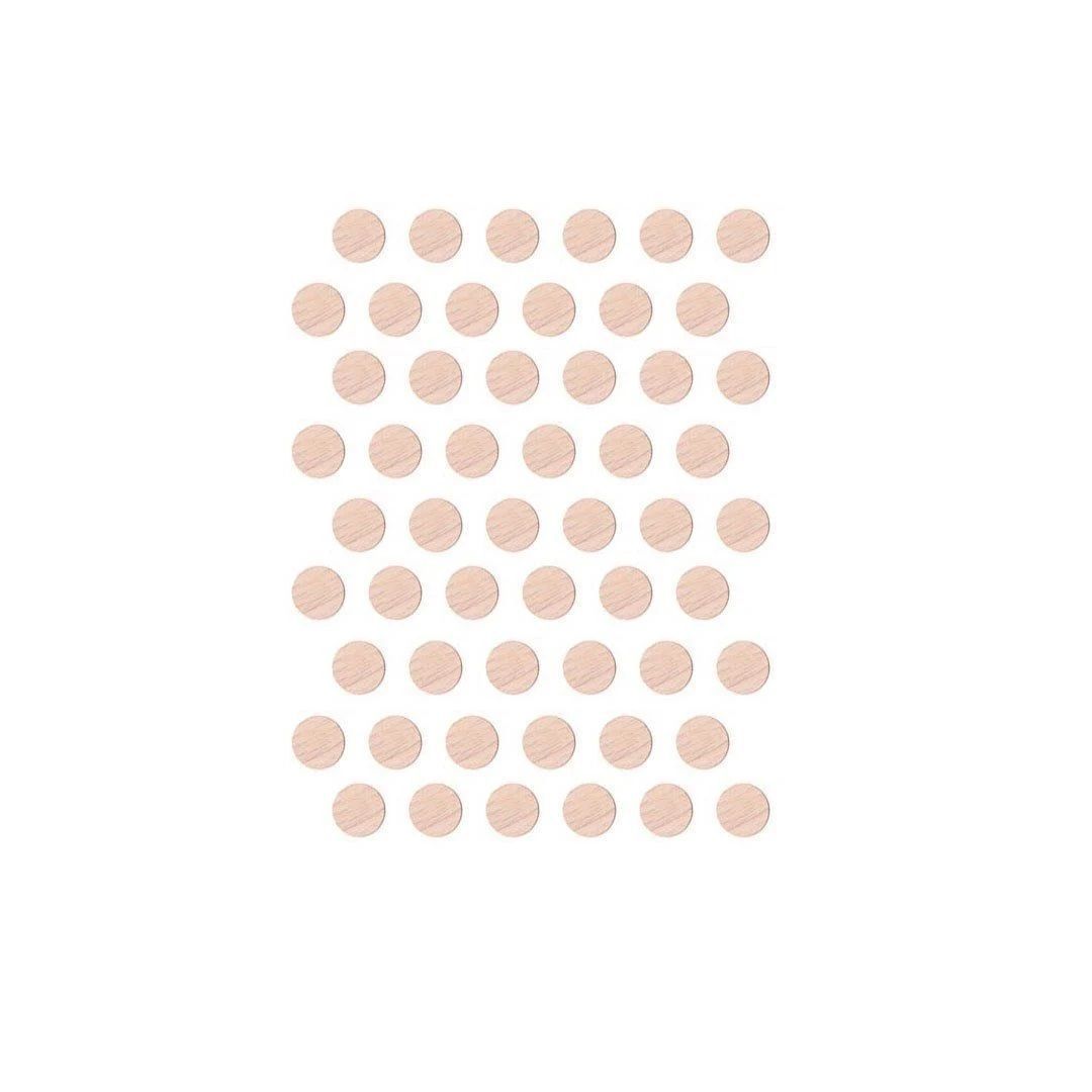 Fixcaps Yapışkanlı Vida Tapası Mat Beyaz Meşe