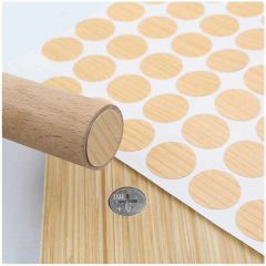 Fixcaps Yapışkanlı Vida Tapası Mat Bambu