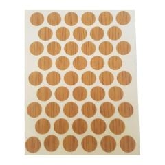 Fixcaps Yapışkanlı Vida Tapası Mat Bambu