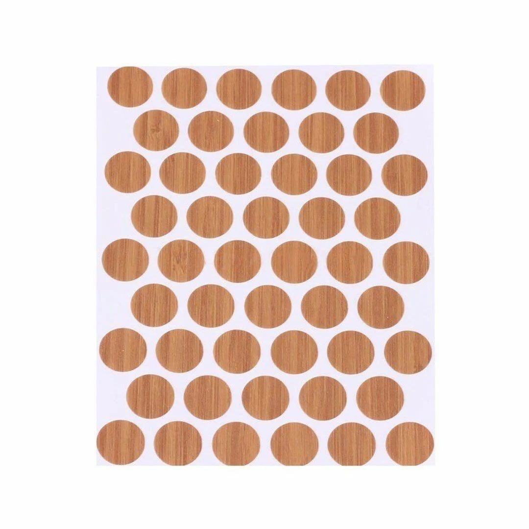 Fixcaps Yapışkanlı Vida Tapası Mat Bambu