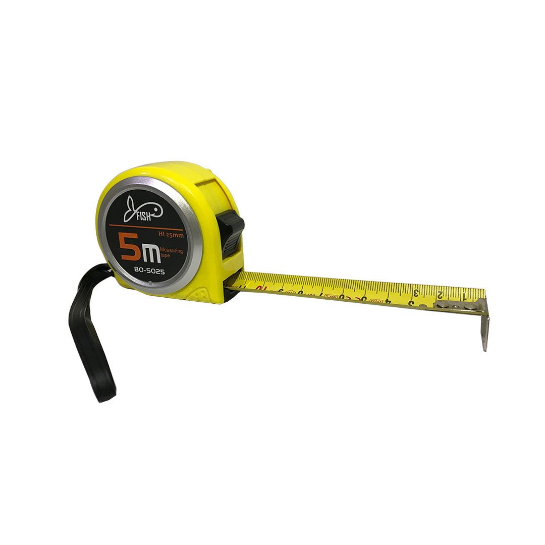 Fısh Çelik Metre 5Mtx25mm