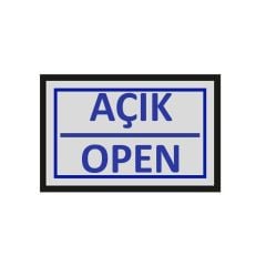 Cemax Yönlendirme İşaretleri Büyük - Açık ( Open )