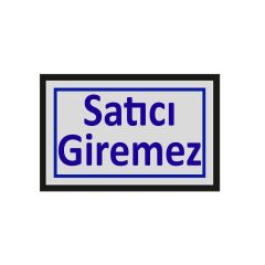 Cemax Yönlendirme İşaretleri Büyük - Satıcı Giremez