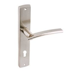 Doğanlar Lale Nikel Saten Aynalı Kapı Kolu Dış Kapısı