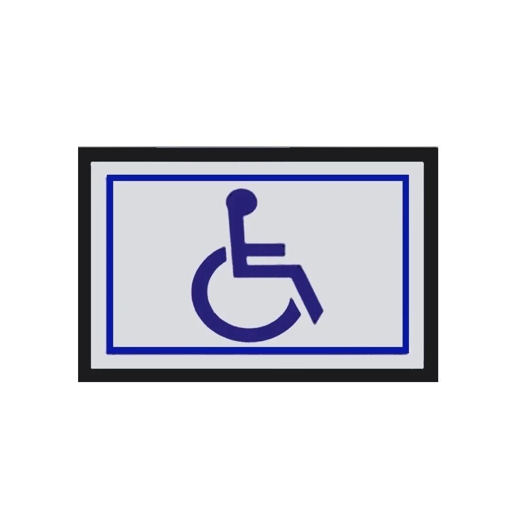 Cemax Yönlendirme İşaretleri Büyük - Engelli Arabası