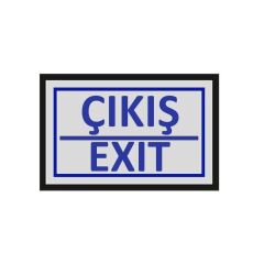 Cemax Yönlendirme İşaretleri Büyük - Çıkış ( Exit )
