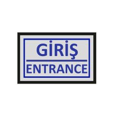 Cemax Yönlendirme İşaretleri Büyük - Giriş ( Entrance )