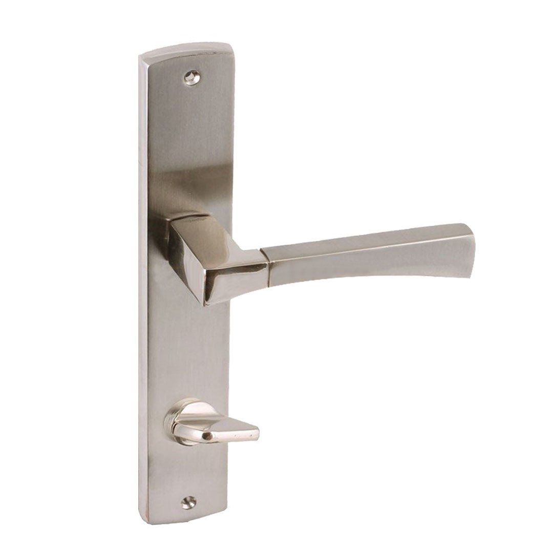 Doğanlar Simge Nikel Saten Aynalı Kapı Kolu Wc Kapısı