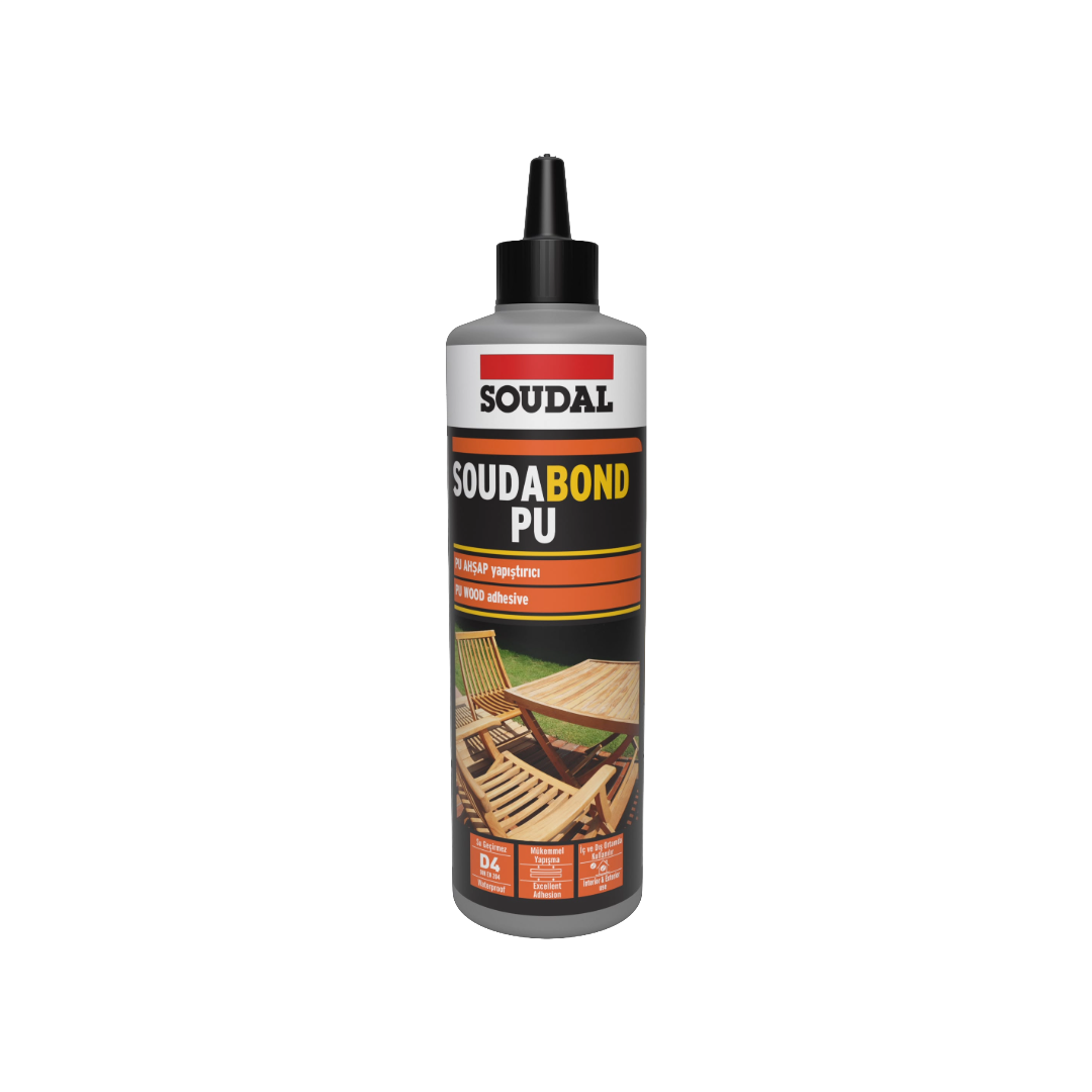 Soudal D4 PU Ahşap Yapıştırıcı