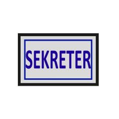 Cemax Yönlendirme İşaretleri Büyük - Sekreter