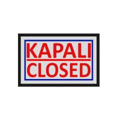 Cemax Yönlendirme İşaretleri Küçük - Kapalı ( Closed )