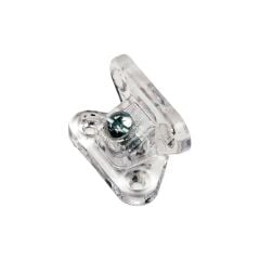 Metali Plastik Dereceli Dolap Çektirme Dereceli Beyaz 100 Adet