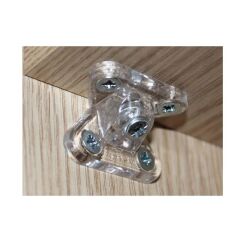 Metali Plastik Dereceli Dolap Çektirme Dereceli Beyaz 100 Adet