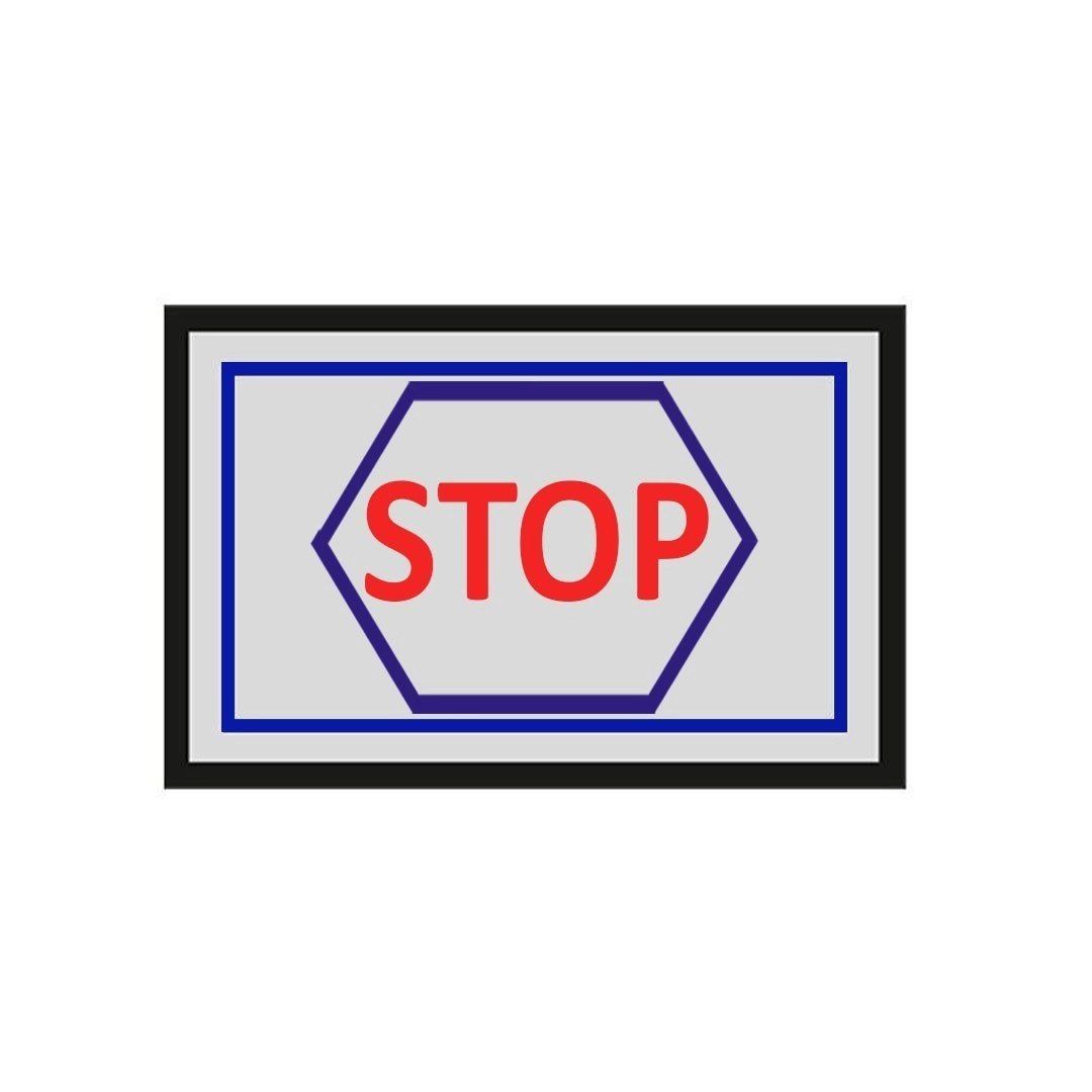 Cemax Yönlendirme İşaretleri Küçük - Stop