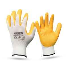 İş Güvenlik Eldivenleri Lüx Latex Kırmızı 1 Çift