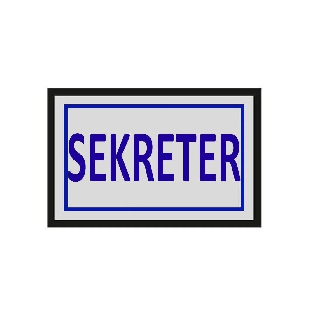 Cemax Yönlendirme İşaretleri Küçük - Sekreter