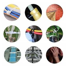 Kablo Bağı Beyaz Plastik Cırt Kelepçe 2,5 mm x 15 cm - 100 Adet