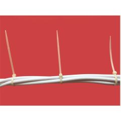 Kablo Bağı Beyaz Plastik Cırt Kelepçe 2,5 mm x 15 cm - 100 Adet