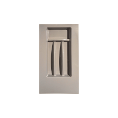 Metali Çekmece İçi Kaşıklık 28 x 49 cm - Gri
