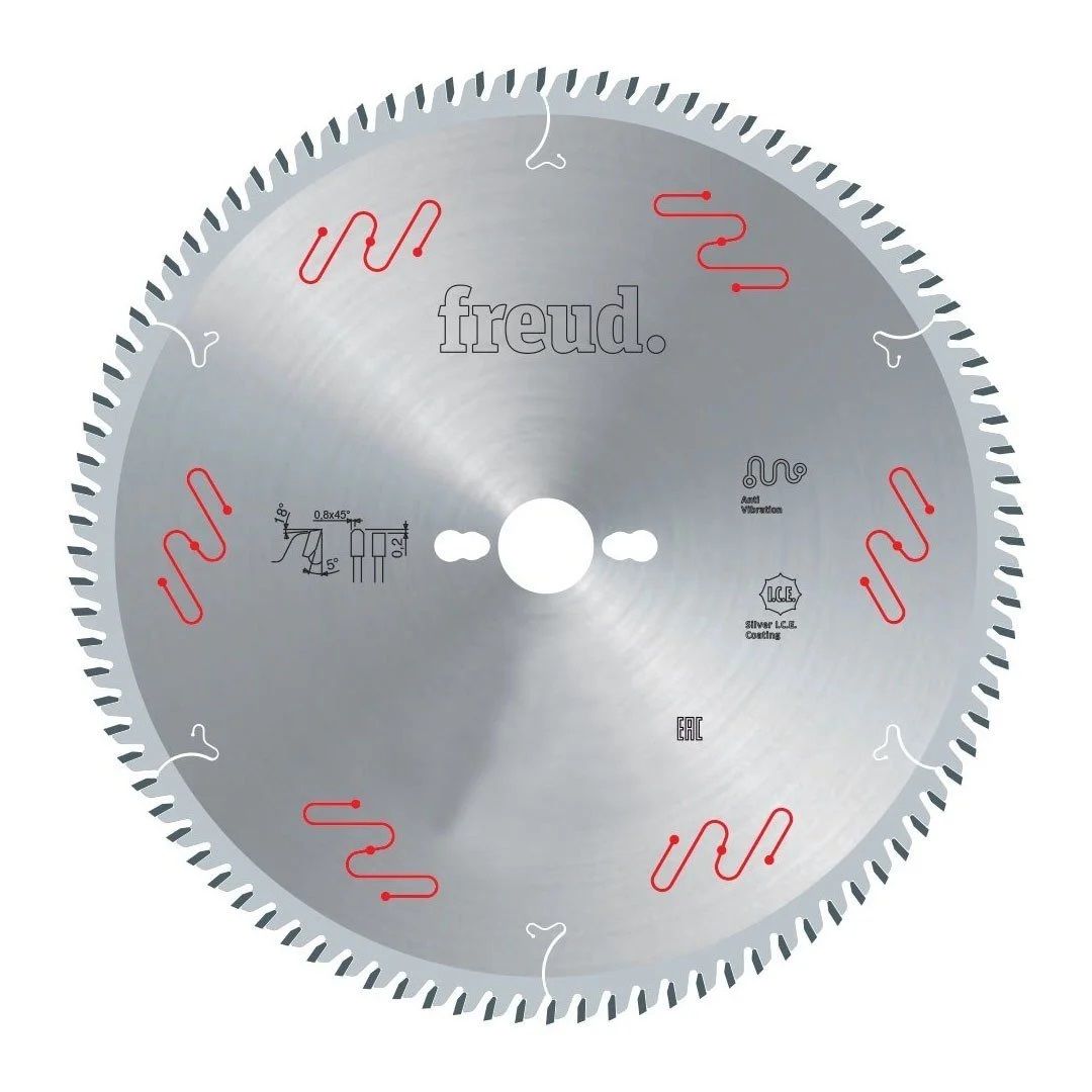 Freud 3,2 mm Kalınlığında Trapez Suntalam Daire Testereler 25 cm - LU3D 0400 - 80 Diş