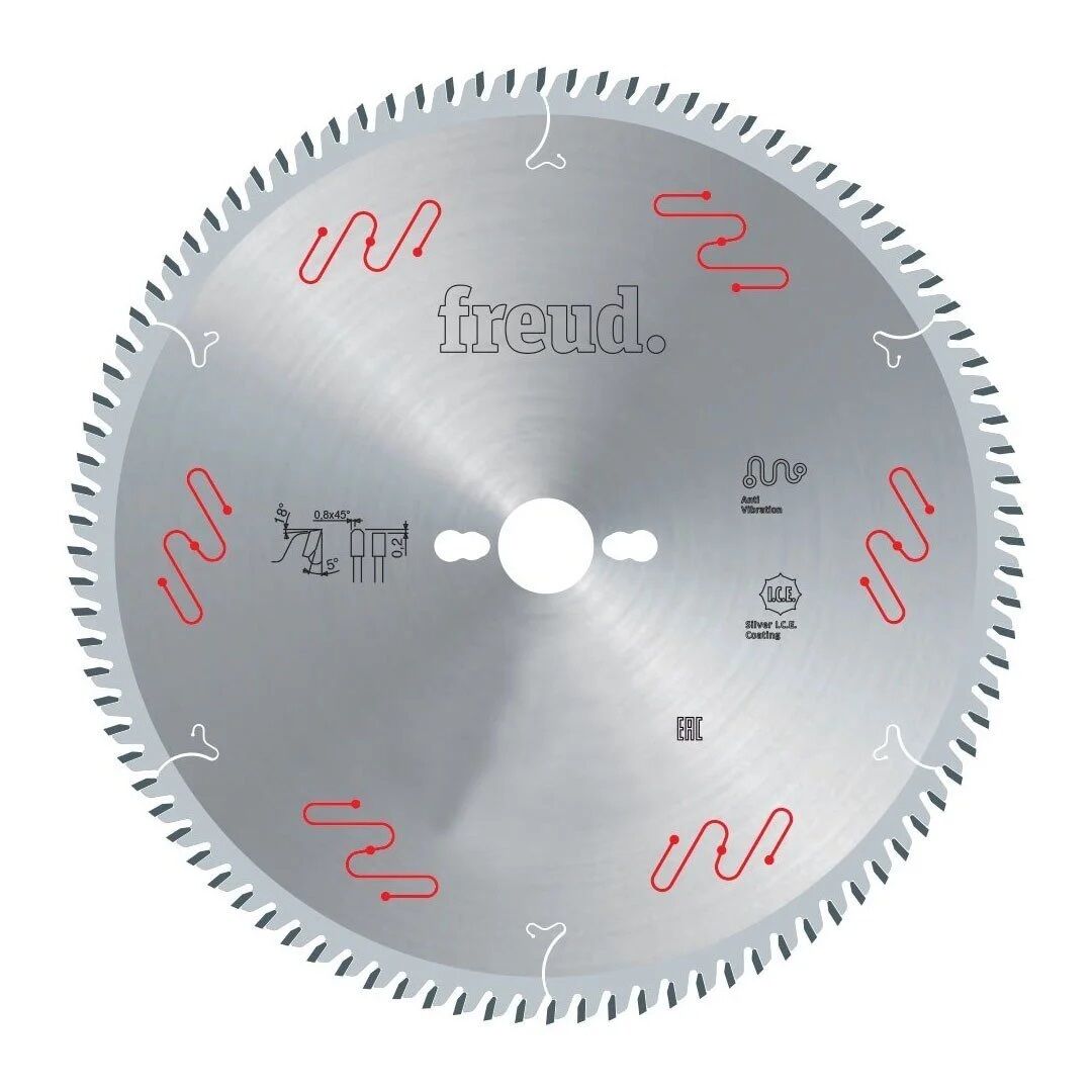 Freud 3,2 mm Kalınlığında Trapez Suntalam Daire Testereler 30 cm - LU3D 0600 - 96 Diş