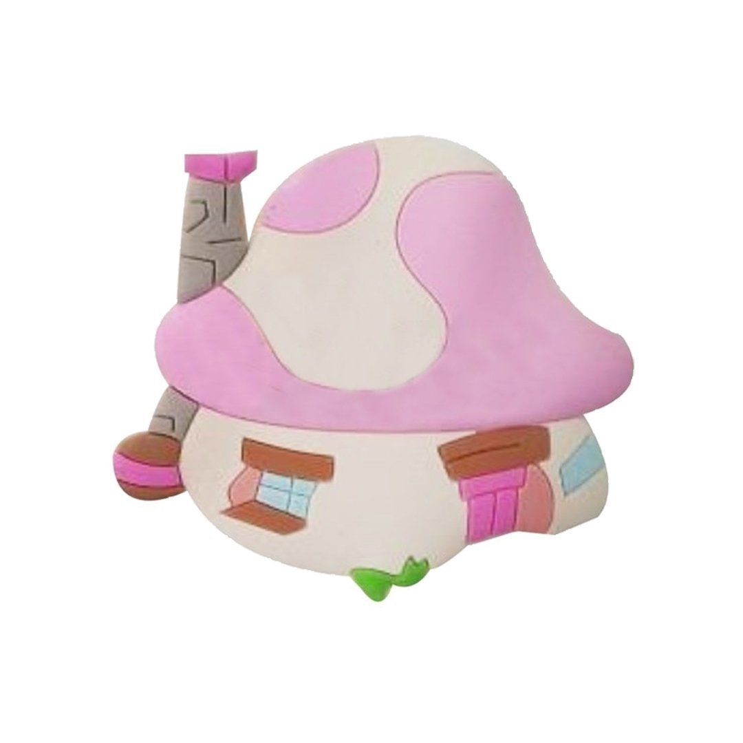 Şirinlerin Evi Çocuk Odası Mobilya Kulp Pembe