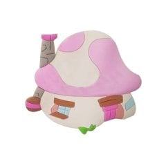 Şirinlerin Evi Çocuk Odası Mobilya Kulp Pembe