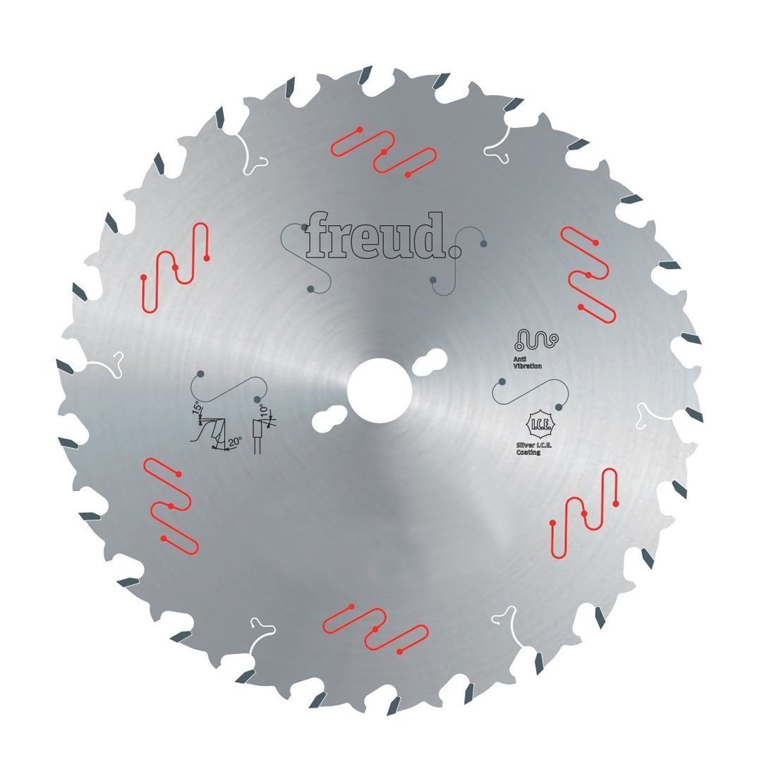 Freud 3,2 mm Kalınlığında Ağaç Daire Testereler 25 cm - LCL5M 02021 - 60 Diş