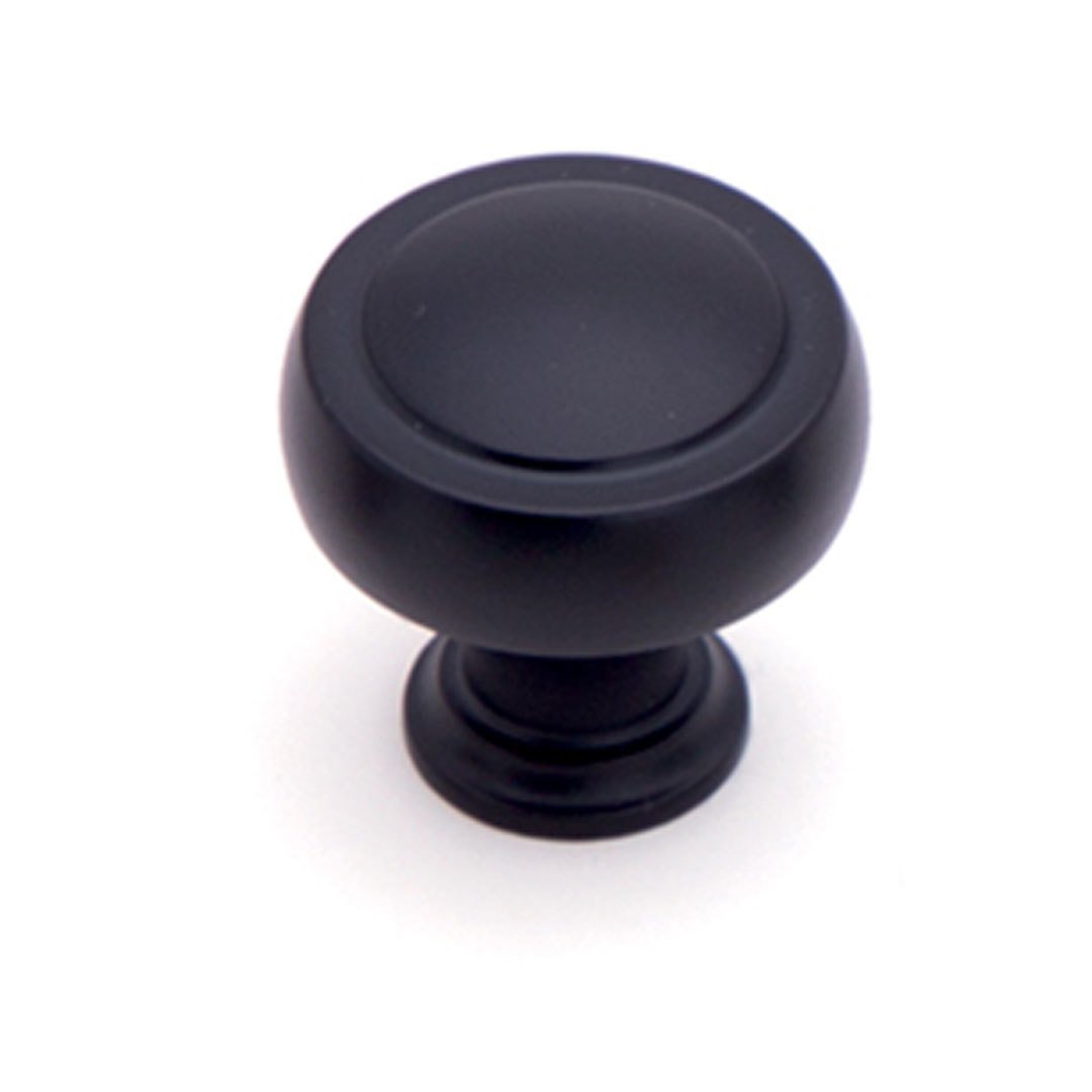 System 1915 Düğme Mobilya Kulp 32 mm Siyah